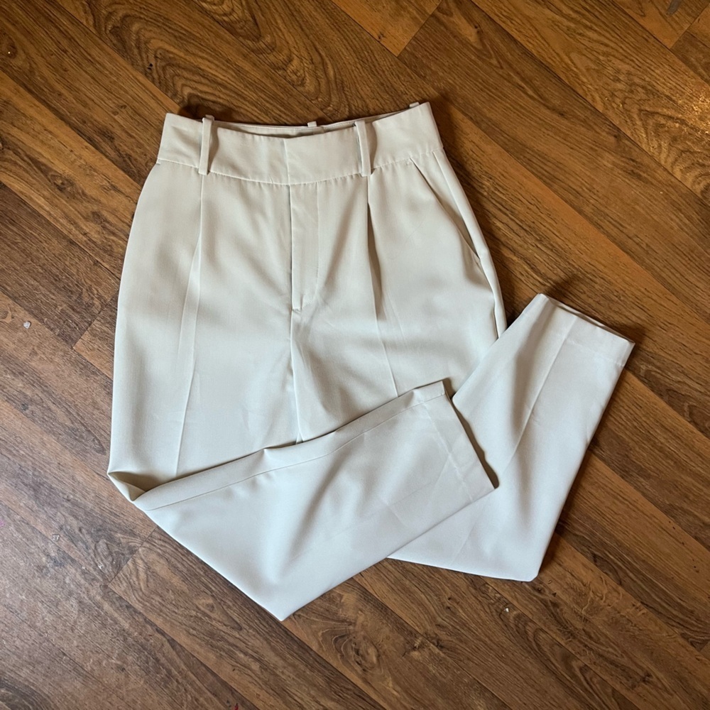 ZARA Cream Trousers